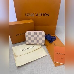 Louis Vuitton Damier Azur Zippy Coin Purse